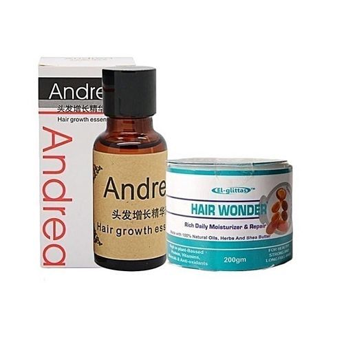 Shop Andrea Hair Growth Essence + Hair Wonder Cream 20ml Online