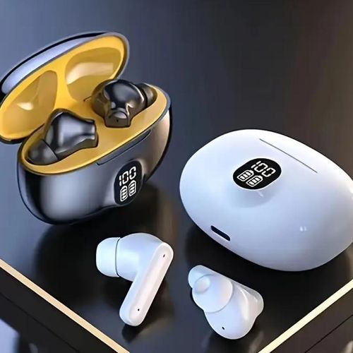 Generic TWS Wave Wireless Earphones Bluetooth 5.3 with Charging Case, Type-C Fast Charging, Touch Control, Noise Reduction, Built-in Mic for Calls and Music - Compatible with iOS & Android - image 3