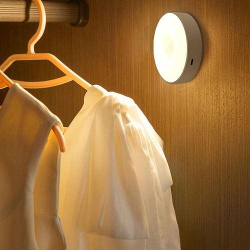 Generic 2pcs Rechargeable LED Motion Sensor Night Light Auto On/Off - image 4