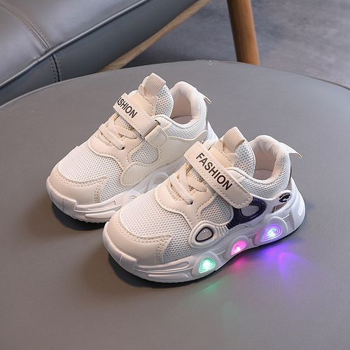product_image_name-ALagzi-2025 Children's Light Up Shoes-White-3