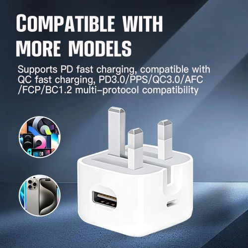 Generic TYPE-C charger 40W, ultra fast charger, foldable plug - image 4