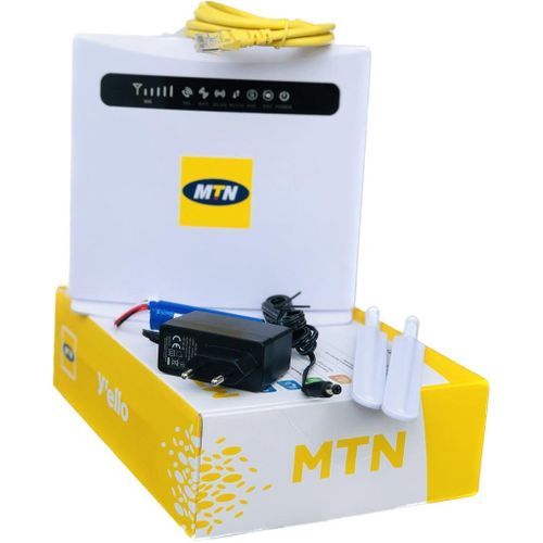 product_image_name-MTN-CPE P21 Universal Router For All Networks - 2200mAh - White-1
