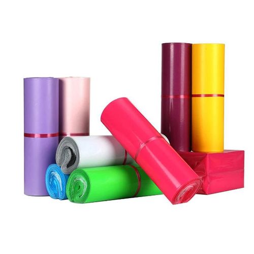 product_image_name-Generic-50 Pieces Green Poly Mailing Courier Bags – PE Shipping Parcel Mailers – 17 × 30cm Waterproof Packaging Bags-3