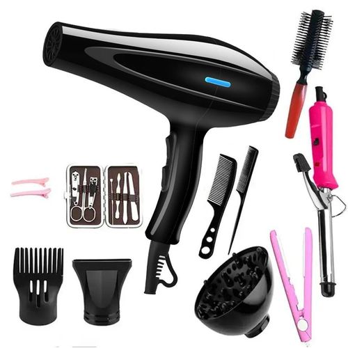product_image_name-White Label-Professional Hair Dryer Set - Black-3