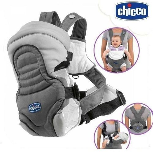 Chicco Baby Carrier - Multi-Position Infant Sling - Beige/Silver Grey - image 2