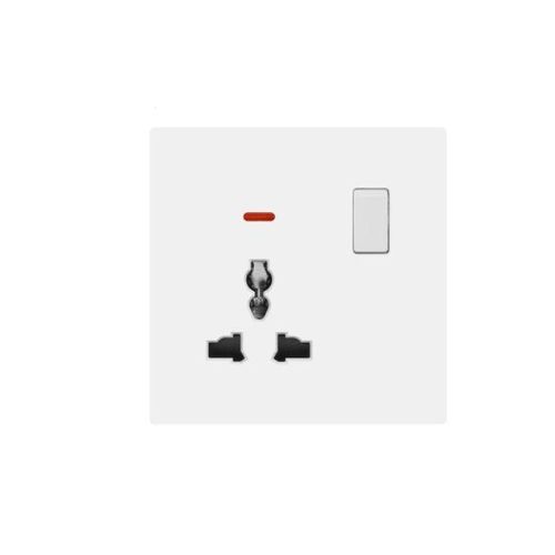 Generic Electric Double Socket Power Socket Plug, Universal Wall Push Button Light Switch - image 2