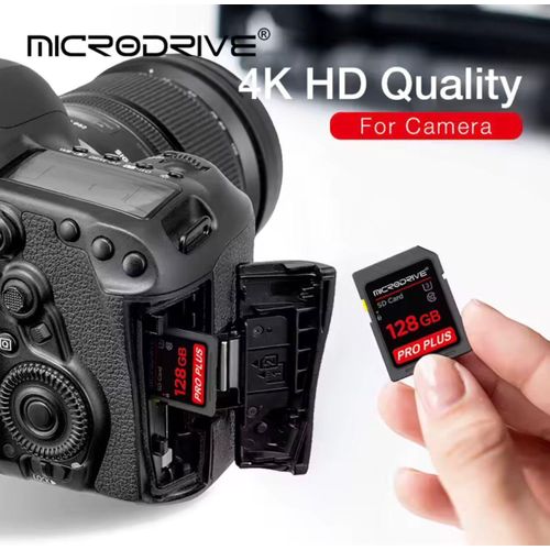 product_image_name-Microdrive-Camera SD Card 128GB Memory Card A1 Class 10 UHS Trans Flash SLR SD Card FOR 1080p 3D 4K Video Camera-2