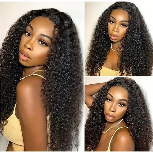 product_image_name-Fashion-Water Wave Glueless Hair Wigs 360 HD Transparent Lace Frontal Wigs 400 Density 36 Inches Bouncy Deep Curly Remy Hair Wigs-2