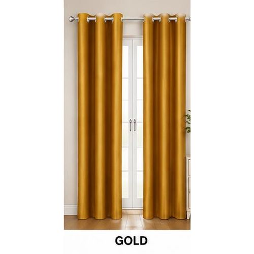White Label Ready-Made Eyelet Curtains 100x260cm – Elegant Window & Door Curtains
