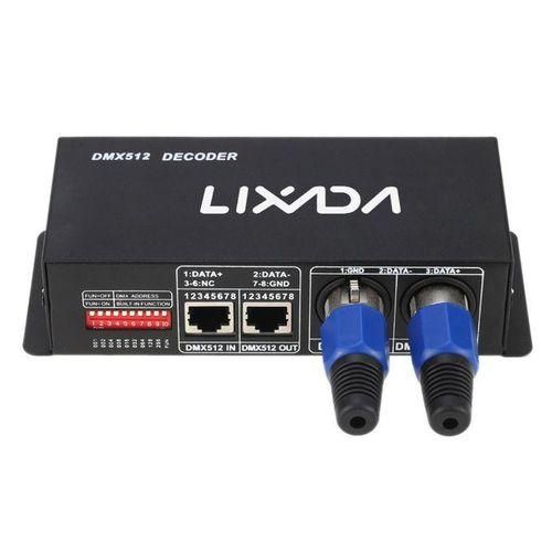 Lixada DMX-Controller mit 192 Kanälen für Bühnenbeleuchtung