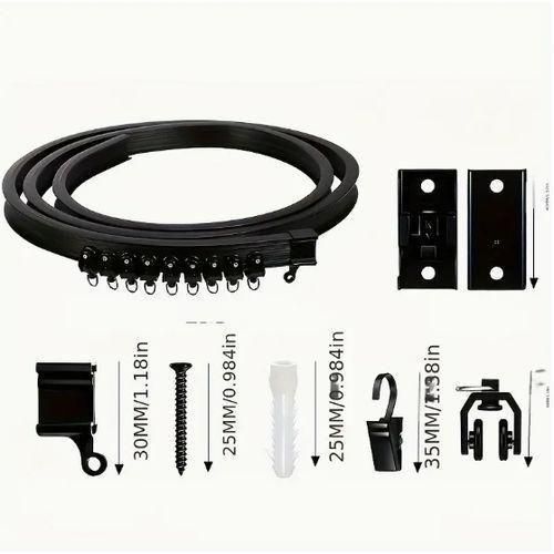 Generic 3M Curtain Track for Ceiling Mounting - image 4