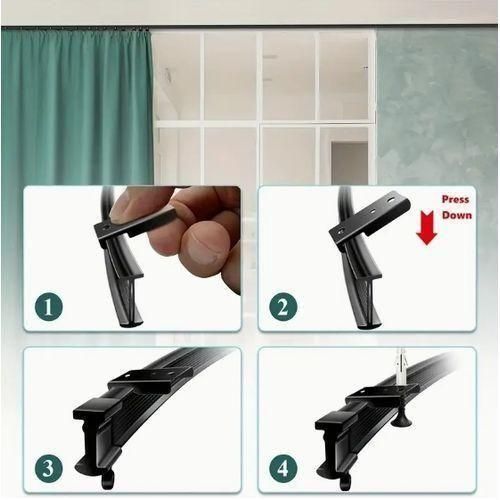 Generic 3M Curtain Track for Ceiling Mounting - image 6