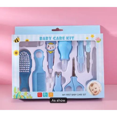 product_image_name-AD-9pcs Baby Grooming Care Kits - Multicolour-1