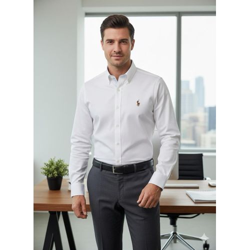 product_image_name-Fashion-Men Polo Shirt- Long sleeve white-1