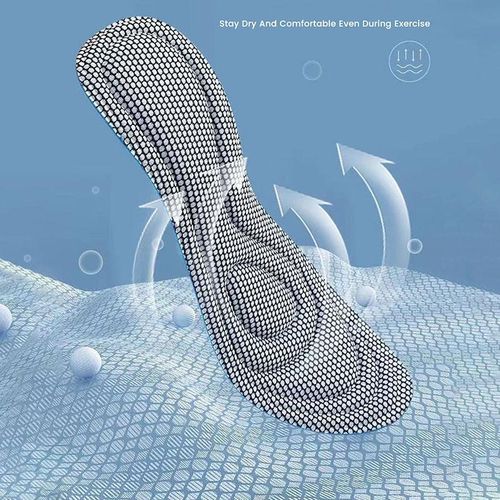 product_image_name-Fashion-1 Pair  Memory Foam Insoles Soft Massage Shoe Inserts Replacement Full-Foot Responsive Cushioning Shoe Soles Shock Absorption Cut to Fit Any Sizes for Foot Health Sports Sneakers-3