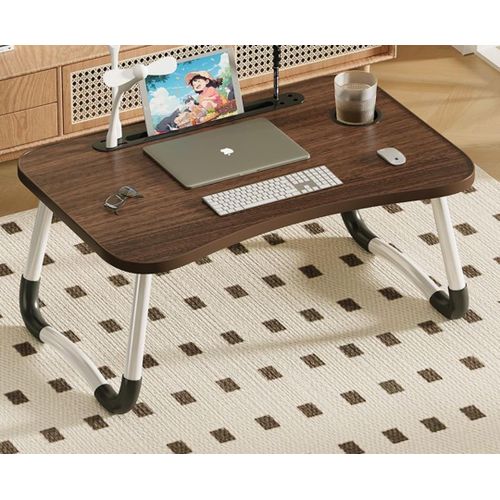 Generic Laptop/Bedtop/Study Table - Brown