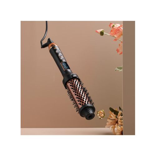 Generic 60W Rotating Hair Brush Styler with LED Display, PTC Heating - image 3