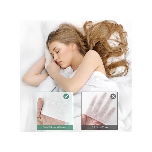 product_image_name-TodyJeyHo-1 Pack (8 PCS) Disposable Bed Sheets for Travel Set with Quilt Cover & Pillowcases - Compatible with Most Hotel Beds - Travel Accessories Travel Essentials for Hotel, Cruise & More-5