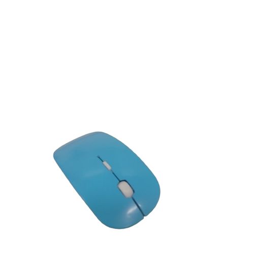 Generic Wireless Rechargeable slim mouse  - Blue