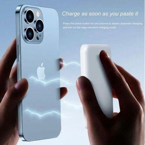 product_image_name-Generic-Iphone Magnetic Wireless Power Bank Charger- white-5