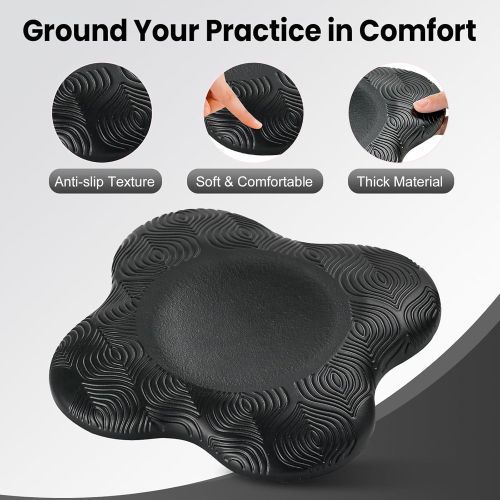 Generic Yoga Knee Pad, Anti Slip Yoga Support Pad Mats Pilates Kneeling Pad - image 4