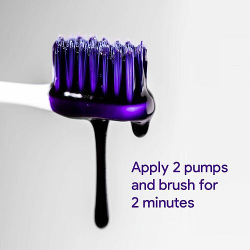 Hismiles Purple Whitening Toothpaste Deep Cleaning Stain Removal 30ml - image 3