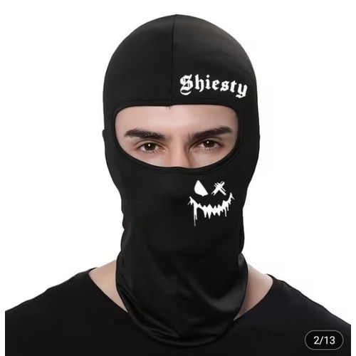 AD 2pcs Fashionable Balaclava Mask - Black - image 2