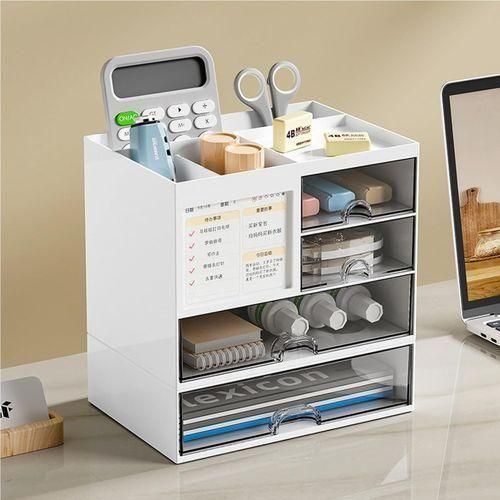 product_image_name-Generic-Multifunctional desktop storage rack, stationery storage box, pen holder-6