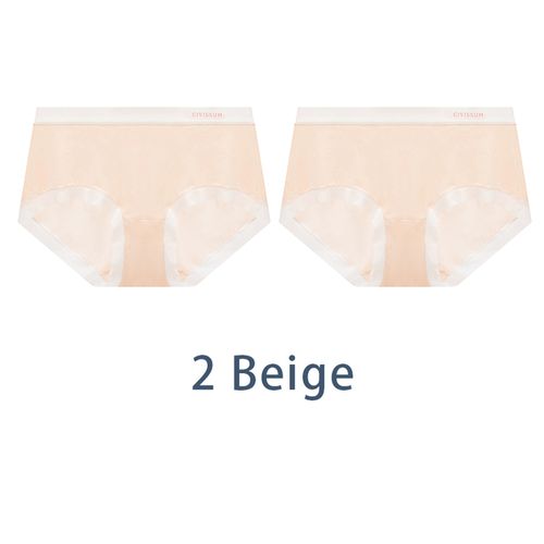 Briefs Underwear M~3XL Nylon+Spandex Panties Plus Seamless