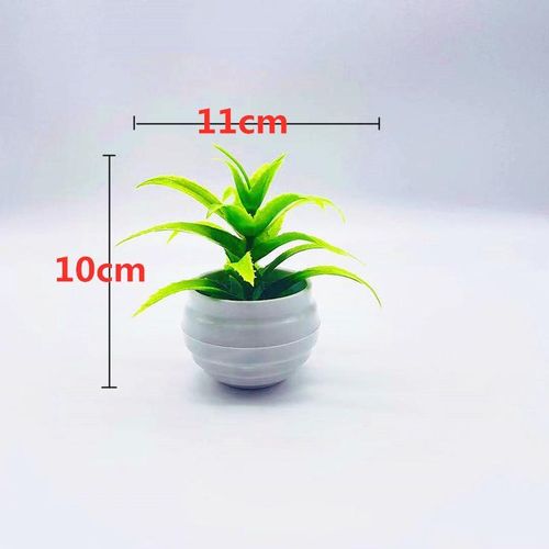 product_image_name-Generic-2 POTS of artificial flower succulent pot set car table decoration-4