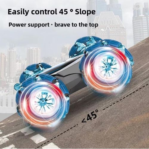 product_image_name-Generic-4-wheel drive remote control car, children's drift off-road toy car with colorful lights-7