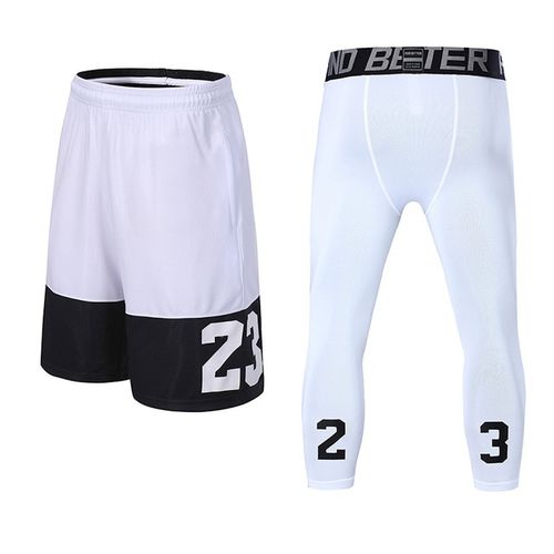 Shop Generic 2021 Men's Basketball Shorts set Workout Leggings Online