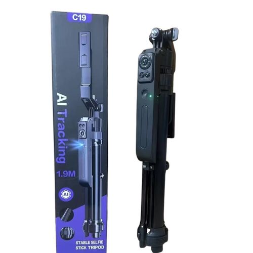 product_image_name-Generic-AI Tracking Selfie Stick Tripod with Remote Control –Black-2