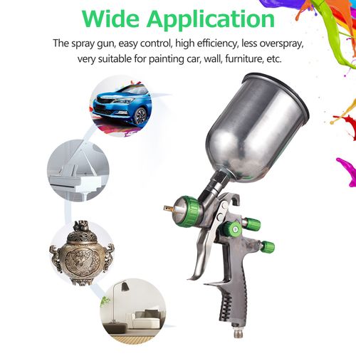 Shop Generic LVLP Gravity Feed Air Spray Gun Mini Paint Spraying Gun Kit  Online