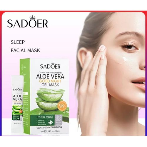 product_image_name-SADOER- Sleep Facial Mask Aloe Vera - 230ml (20pcs)-1