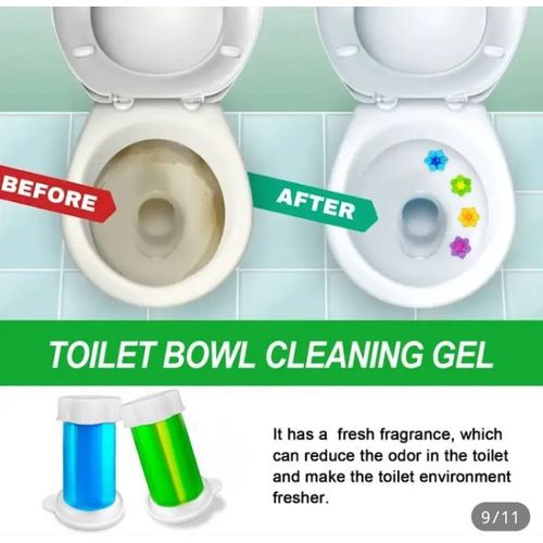 product_image_name-AD-2pcs Toilet Bowl Cleaning Gel Fregrance - Multicolor -1