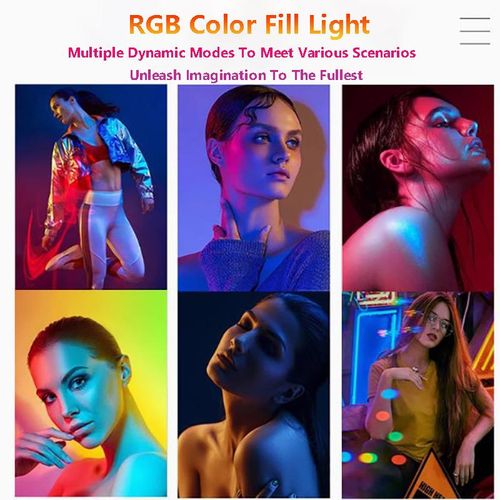 Generic 10Inch RGB Fill Light, Dazzling Beauty Mobile Live Streaming Fill Light - image 3
