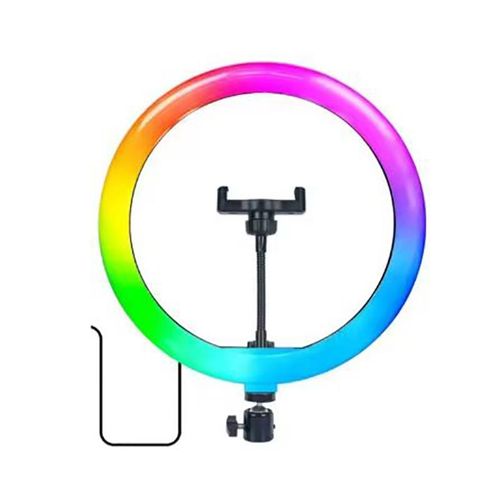 Generic 10Inch RGB Fill Light, Dazzling Beauty Mobile Live Streaming Fill Light - image 5