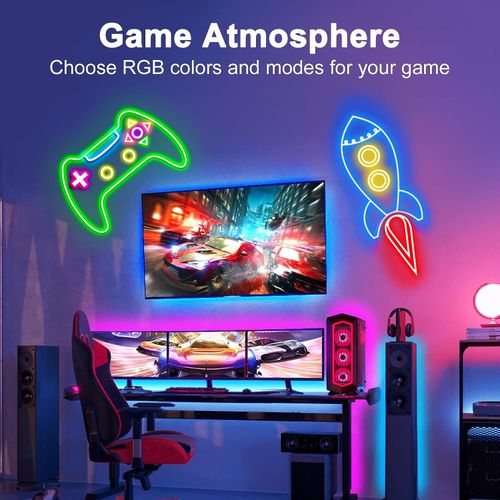 product_image_name-Generic-LED Strip Light RGB 5V Remote Control For Party -15M-6