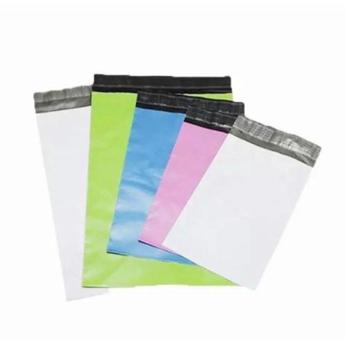 product_image_name-White Label-50pcs Plain Poly Mailer/Packaging Material - Multicolored-4