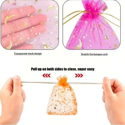 Generic Organza Gift bags-12pcs - image 4