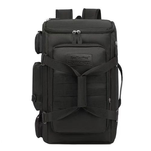 product_image_name-Fashion-Large Capacity Travel Backpack,Waterproof 3 Layer Fabric, Multi Compartment, Laptop Slot,Black-8