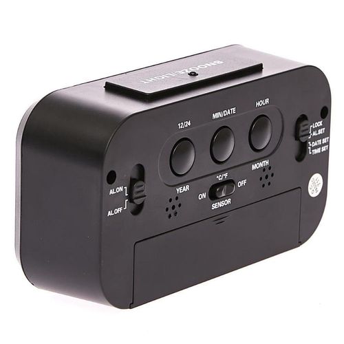 Generic LED Digital Alarm Clock Backlight Snooze Data Time Calendar Desktop Multifunction Electronic Backlight Table Clock - image 4