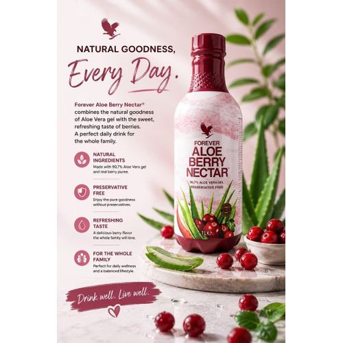 Forever Living Aloe Berry Nectar - 1L - image 3