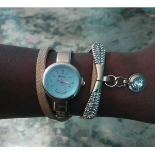 product_image_name-Generic-Ladies  Watch  Women Quartz  Steel Strap Girl Watches-4