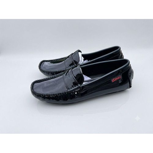 Haki Men loafer mirror leather shoes, for all occasions  
