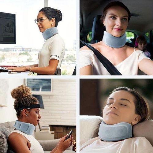 product_image_name-Generic-1pc Brace Foam Cervical Collar - Soft Neck Support For Pain & Pressure In-7
