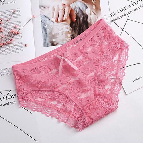 Shop Generic New Panties Women's Underwear Girls Lace Briefs Sexy Lingerie  Thongs Tangas Transparent Panty Underpant String Shorts Ladies Online