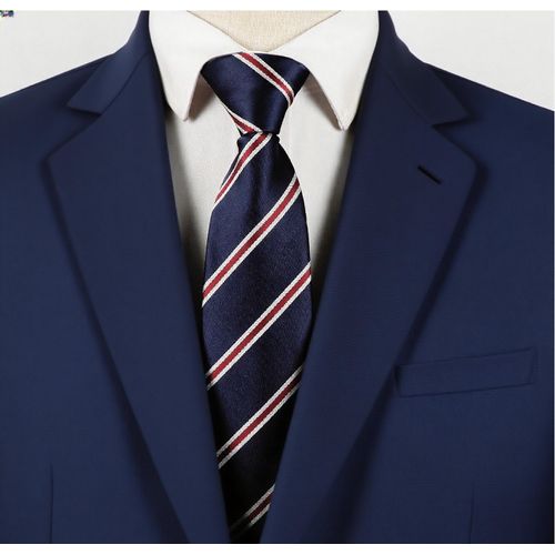 product_image_name-Fashion-(3PCS)Men's  Suit (Jacket, Tie, Pants) - Blue-4