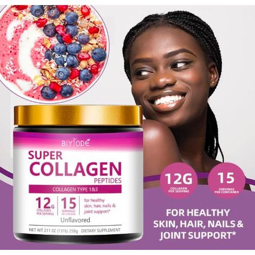 BIYODE Super Collagen Peptides - 258g - image 4